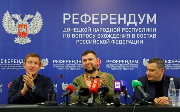 روسیه نتایج همهپرسی الحاق چهار استان اوکراین به خود را موافقت ۸۷ تا ۹۹/۲ درصدی اعلام کرد