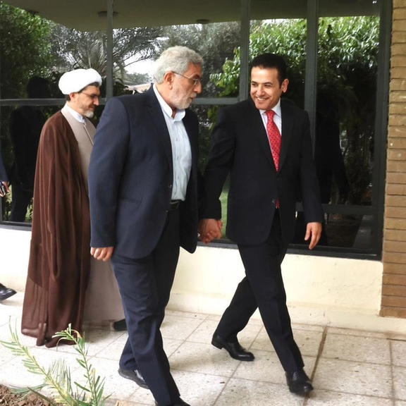 مشاور امنیت ملی عراق پس از دیدار با قاآنی: بر اهمیت موفقیت مذاکرات با واشینگتن تاکید شد