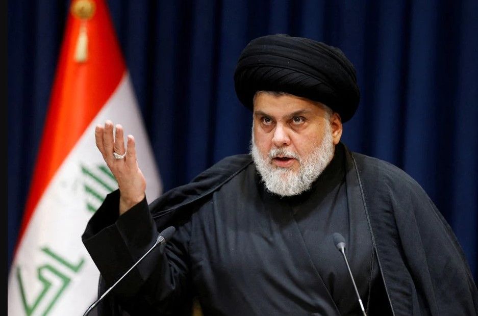 The populist Iraqi Shiite cleric and politician Moqtada al-Sadr . File Photo