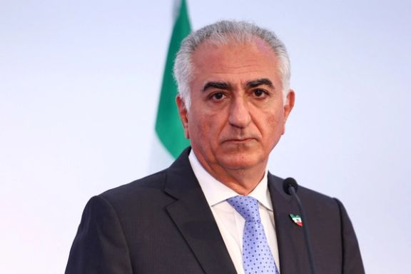 Reza Pahlavi, the exiled son of the last Shah of Iran, attends a press conference about the situation in Iran and the need to support Iranians, in Paris, France, June 23, 2025.