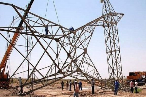 سخنگوی صنعت برق: داعش یک خط انتقال برق ایران به عراق را در استان دیالی منفجر کرد