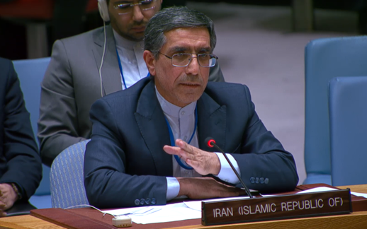 نماینده جمهوری اسلامی: آمریکا با تحریف واقعیت نقش خود در ناآرامیها را پنهان میکند