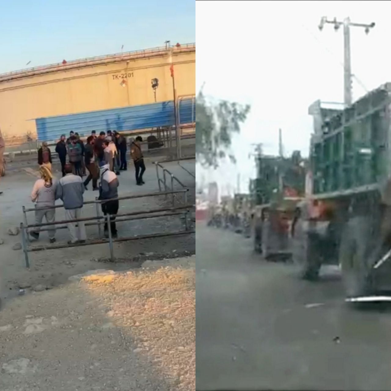 بحران گاز و صف کیلومتری جایگاه‌های سوخت از تبریز تا زاهدان؛ اعتصاب کارکنان پایانه نفتی قشم