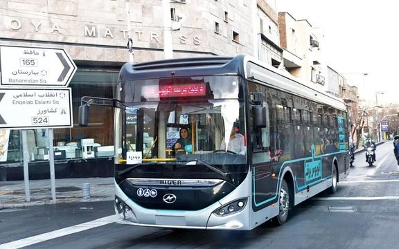 شرکت اتوبوسرانی تهران: اتوبوسهای برقی تهران برای گرمایش از گازوئیل استفاده میکنند