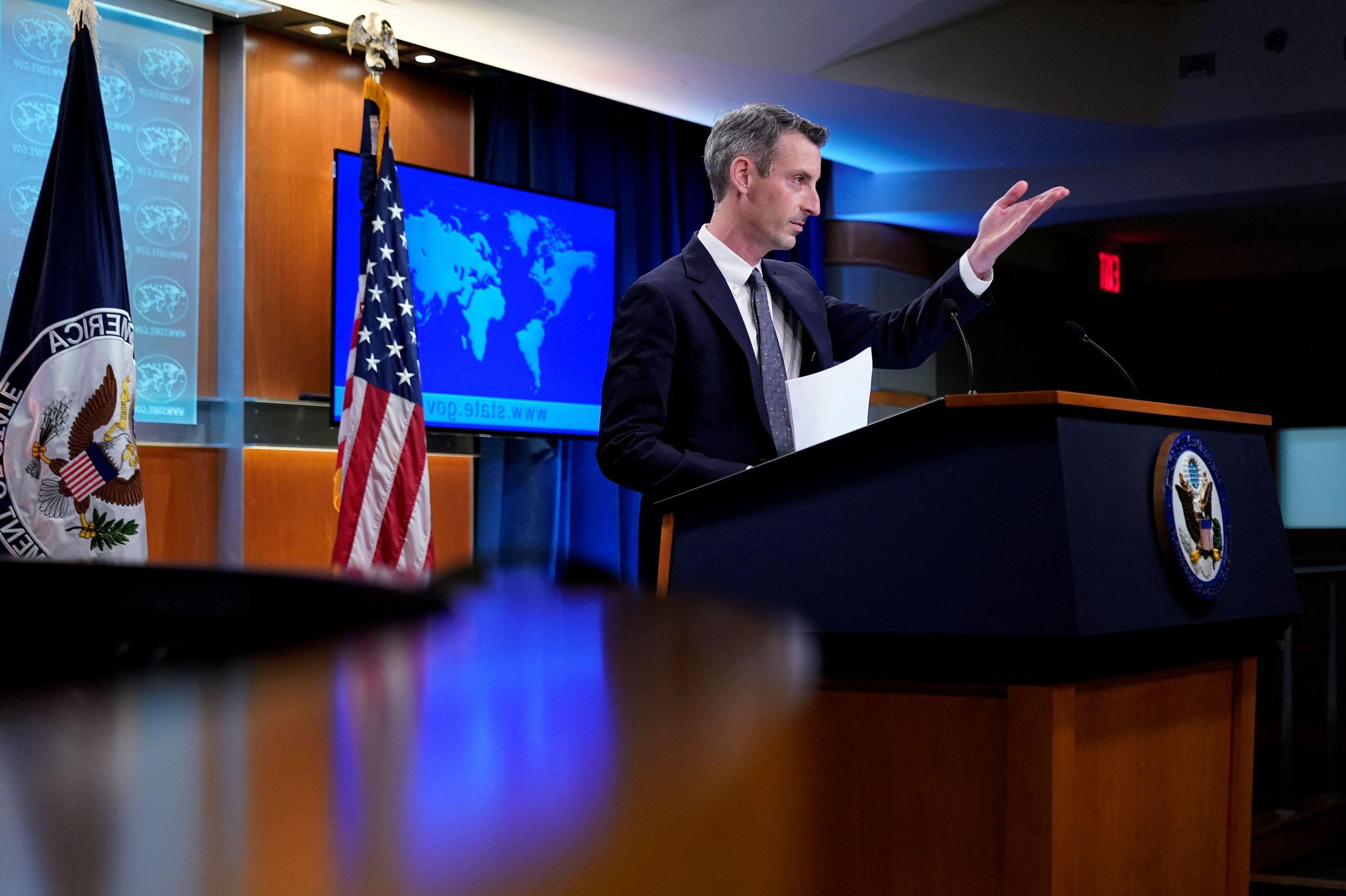 وزارت خارجه آمریکا: حمله روز دوشنبه حوثی‌ها به امارات و عربستان سعودی را محکوم می‌کنیم