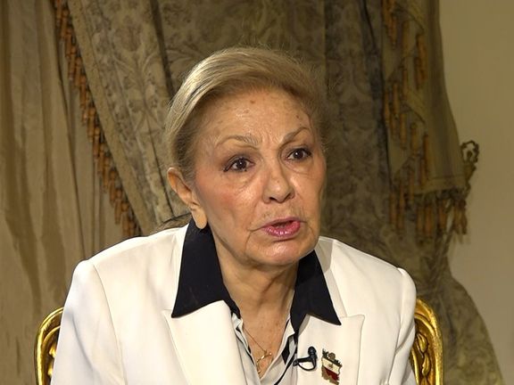 Exiled Quees Farah Pahlavi delivering her message to Iranian women. July 28, 2022