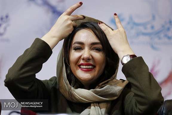 Iranian actress Hanieh Tavassoli