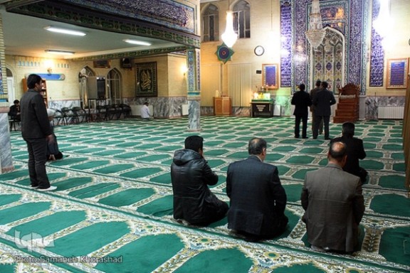 A mosque in the religious city of Mashhad