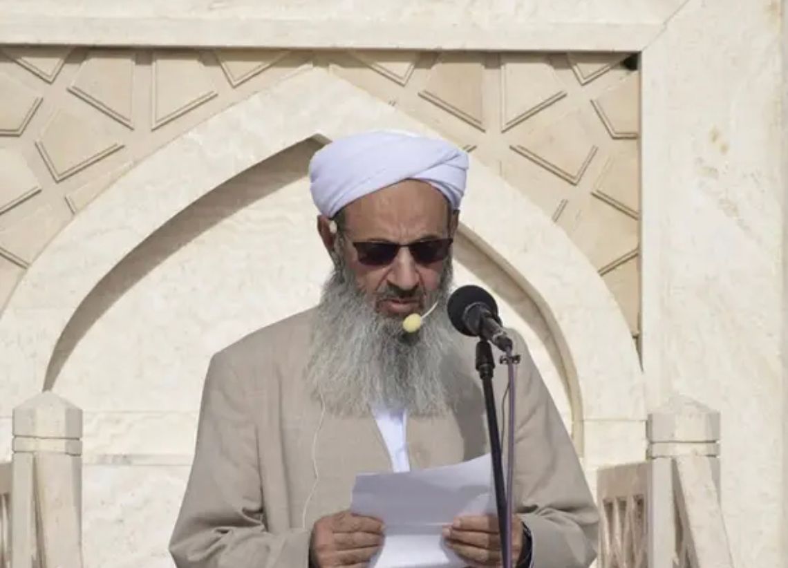 Mowlavi Abdolhamid, the top religious leader of Iran's largely Sunni Baluch population