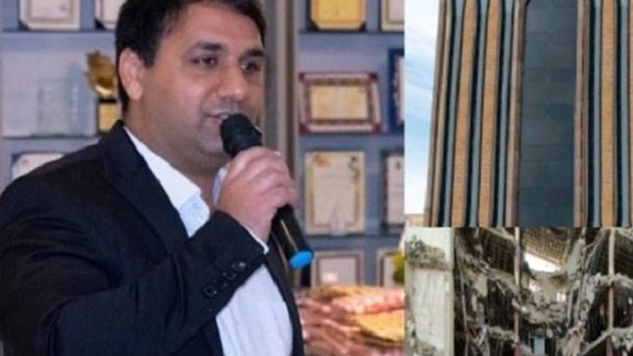 Abdolbaghi the well-connected owner of the building who is ither dead or alive