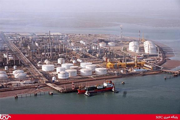 A view of Iran oil and gas center in Asalouyeh on the Persian Gulf