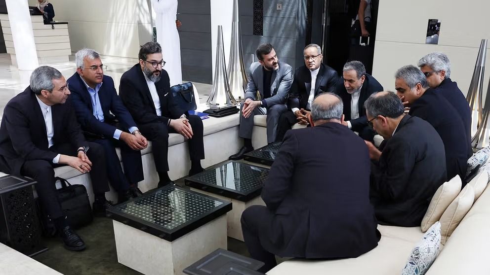 A file photo of Iran's negotiating team 