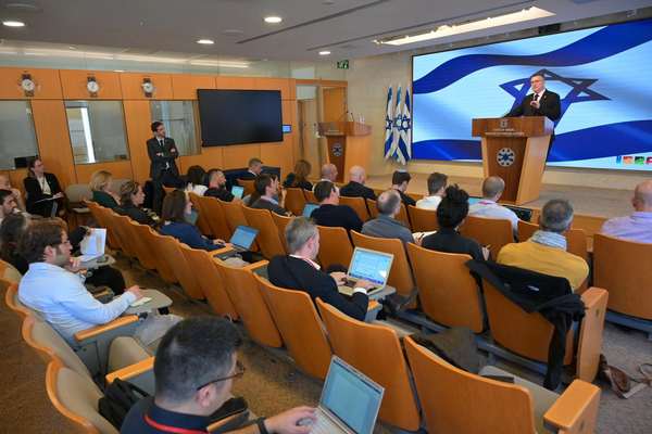 New Israeli FM urges joint Israel-US effort to curb Iran’s nukes