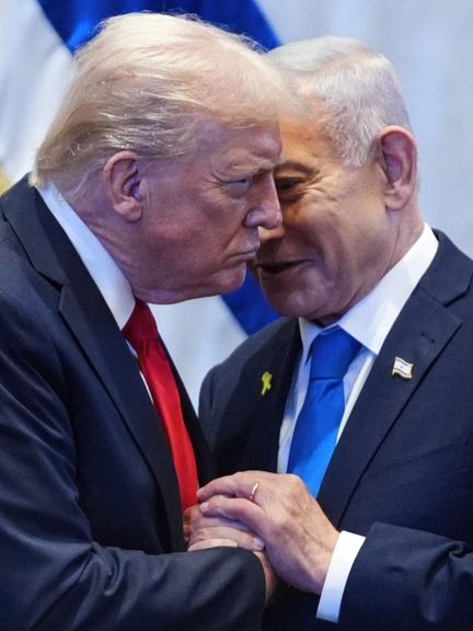 ترامپ: نتانیاهو مردی شجاع و وطندوست است