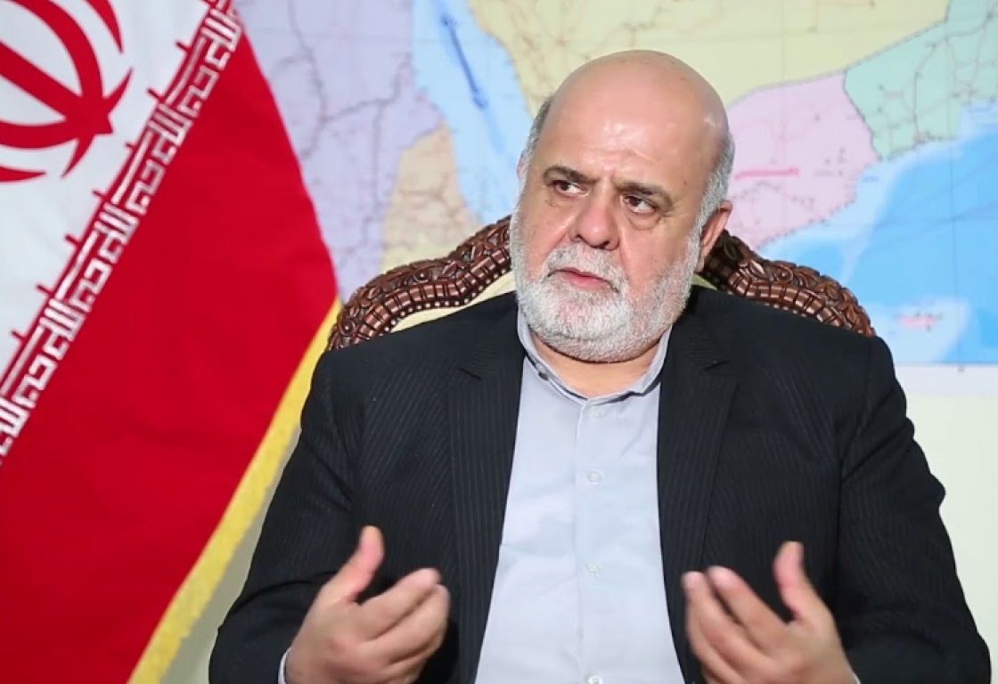 سفیر ایران در بغداد همزمان با سفر فواد حسین به تهران: به هر تهدید امنیتی پاسخ می‌دهیم