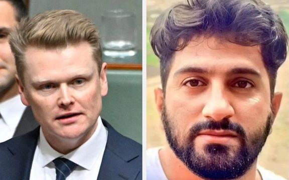 کیت وولاهان، کفیل سیاسی رضا رسایی: او برای حقوق بشر و اعتقاداتش ایستاد