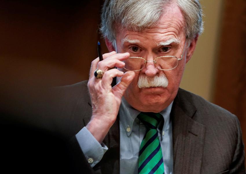 Former US national security advisor John Bolton (file photo)