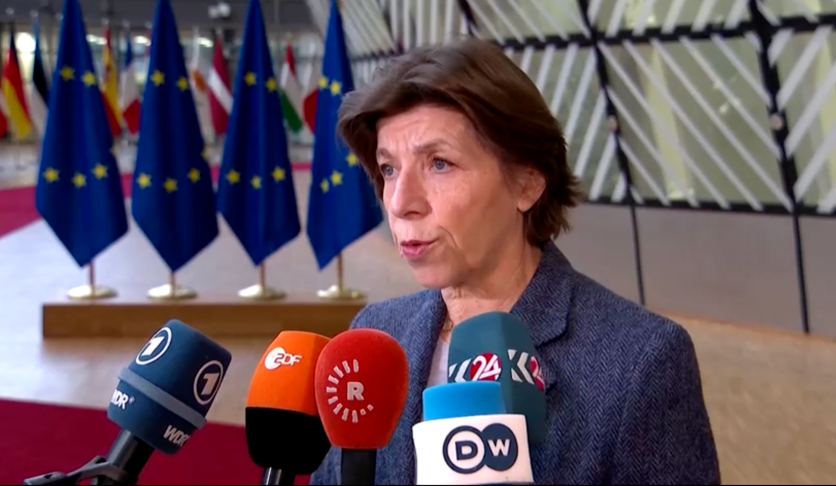 French Foreign Minister Catherine Colonna (January 23, 2023)