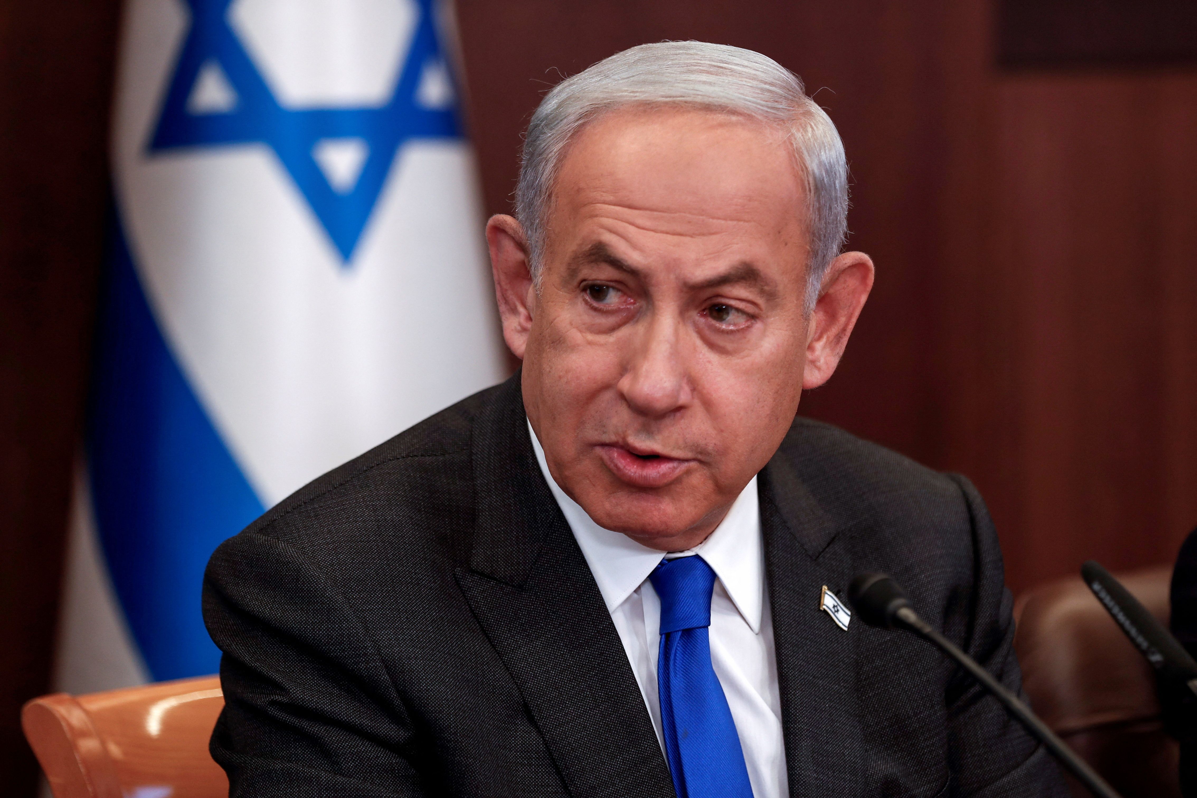 Netanyahu says Khamenei fears Iranian people more than Israel