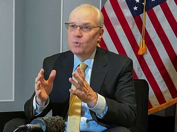 The US special envoy for Yemen Timothy Lenderking