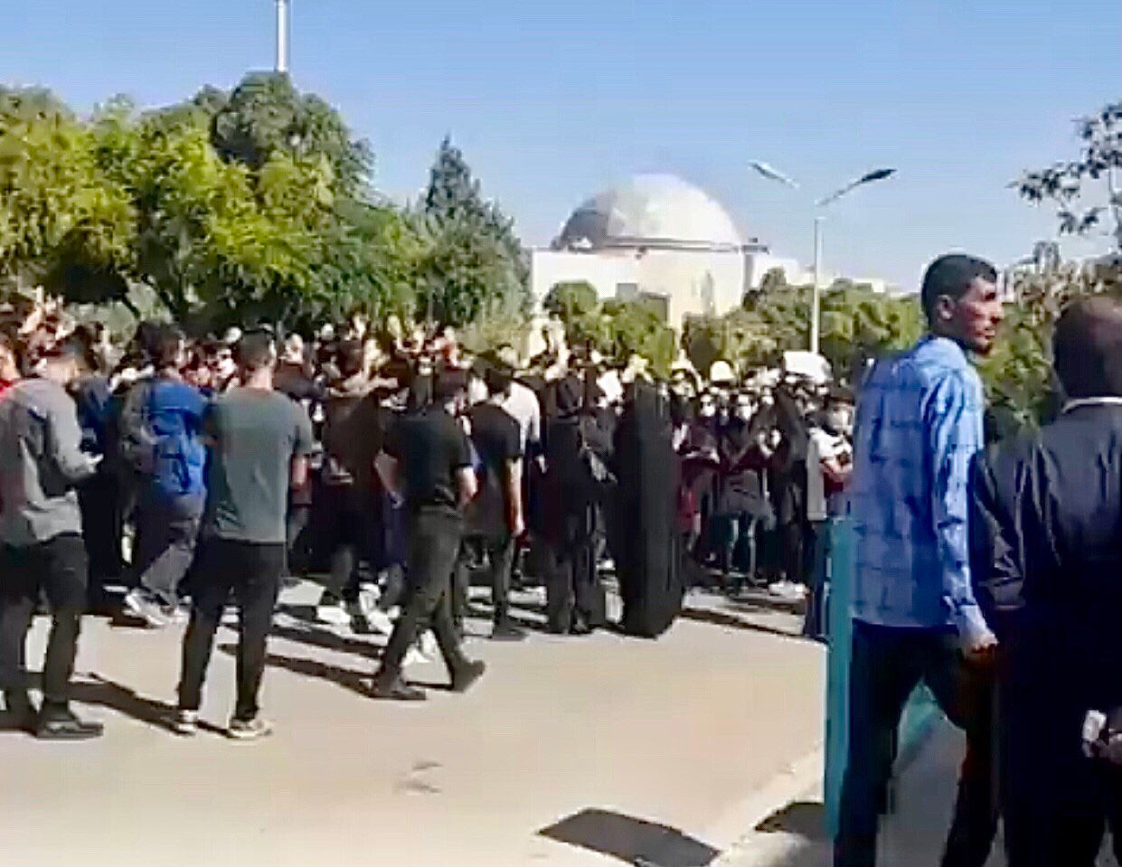 Coverage Of Nationwide Protests In Iran On October 8