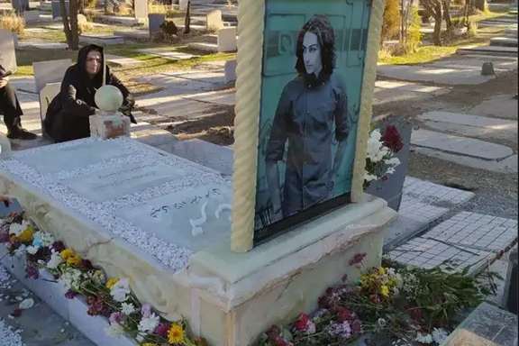 The grave of Mehrshad Shahidi-Nejad