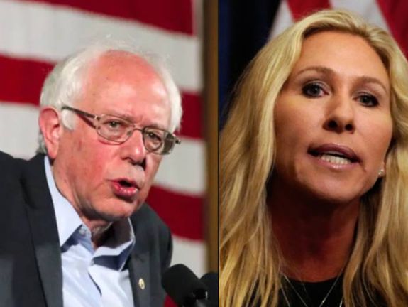 همصدایی نادر؛ سندرز و تیلور گرین خواستار پایان قحطی غزه شدند