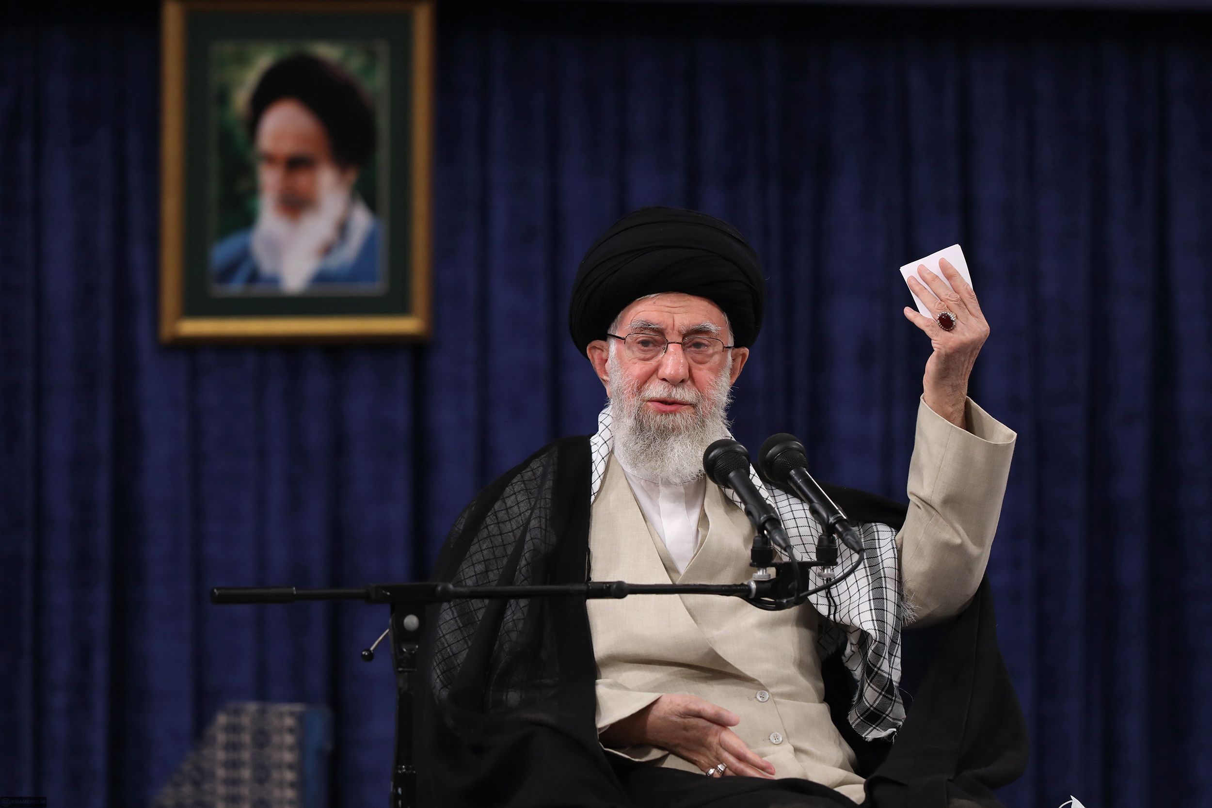 Iran's Khamenei Tries To Boost Confidence Among Loyal Forces