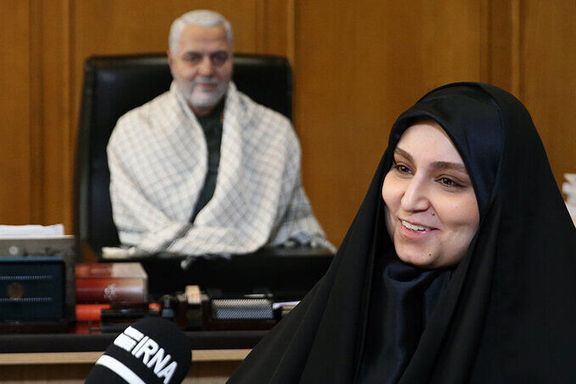 دختر قاسم سلیمانی: نام بزرگراه قاسم سلیمانی را به رئیسی تغییر دهید