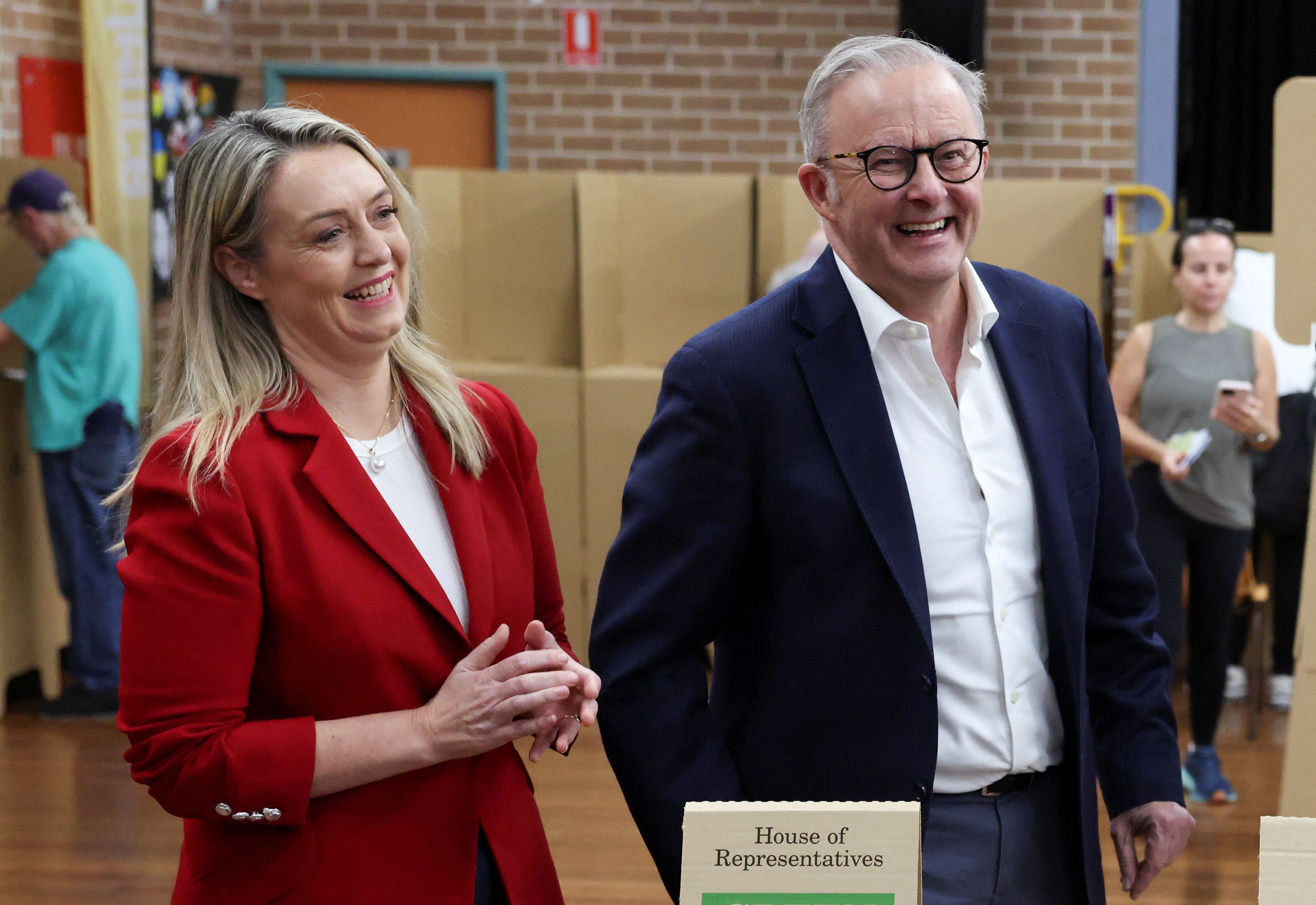 آلبانیزی، نخست وزیر استرالیا، پیروزی حزب کارگر را در انتخابات اعلام کرد