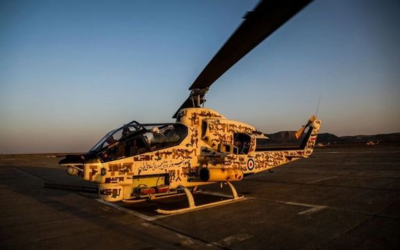 Iran says army helicopter missile systems upgraded