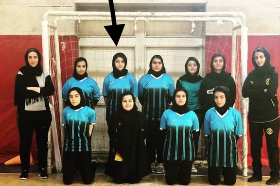 آرمیتا گراوند، عضو تیم فوتسال بود و کمربند مشکی تکواندو داشت