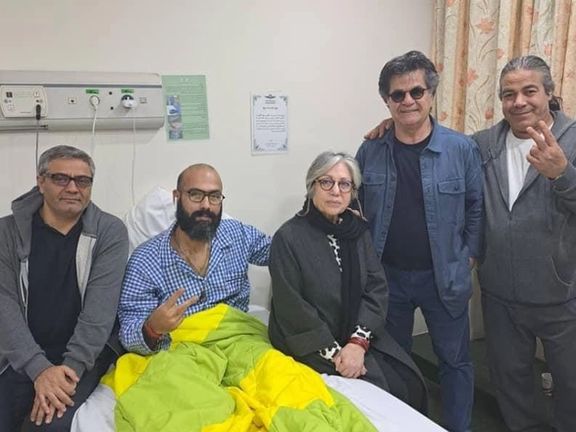 عیادت هنرمندان سرشناس سینما از خالد پیرزاده، زندانی سیاسی سابق