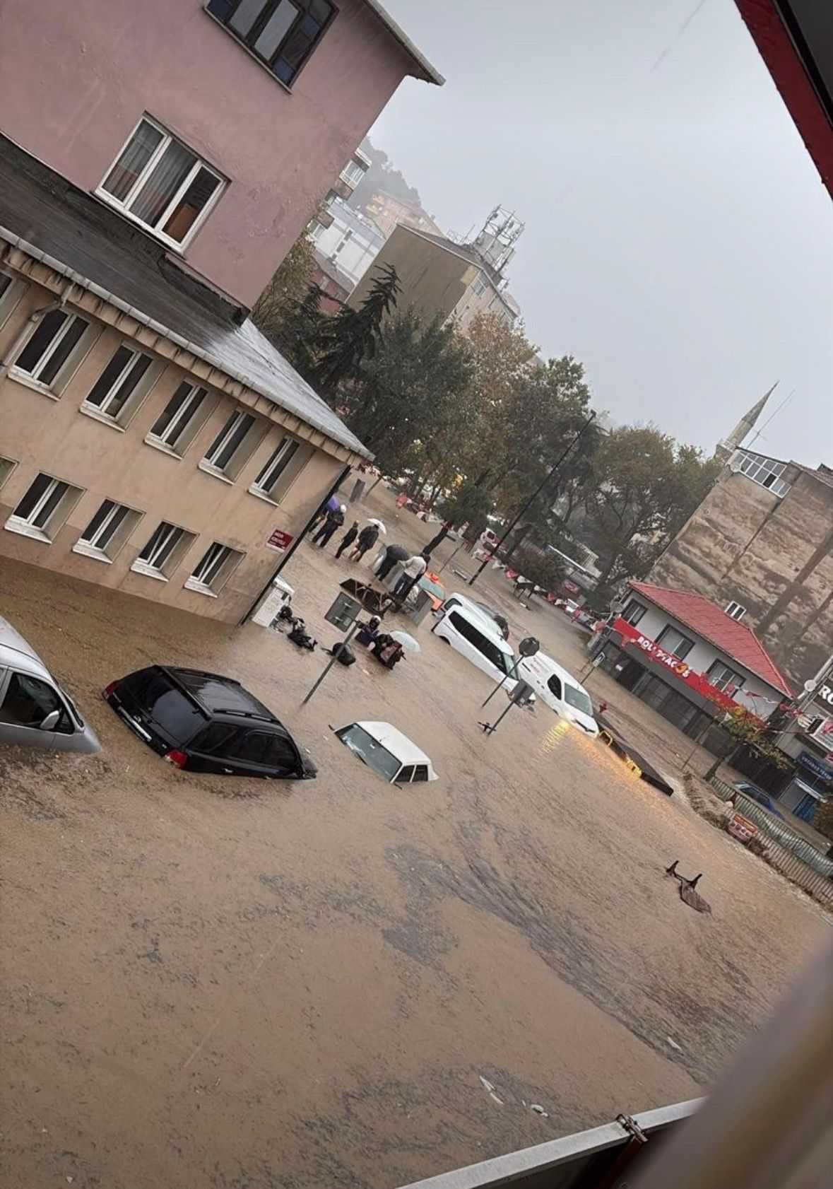 سیل در استانبول دو کشته بر جای گذاشت و مدارس را تعطیل کرد