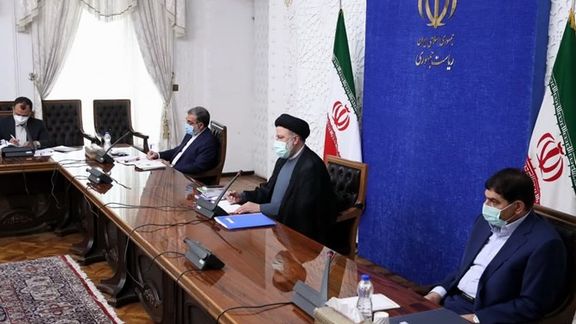 President Ebrahim Raisi's Economic Coordination Council meeting on October 17, 2021