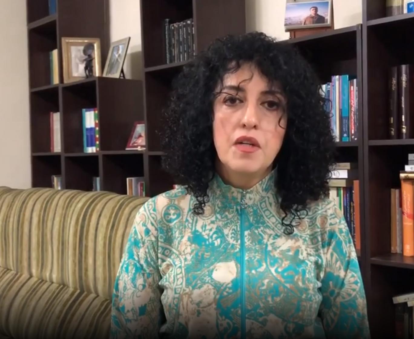 Iranian human rights activist Narges Mohammadi 