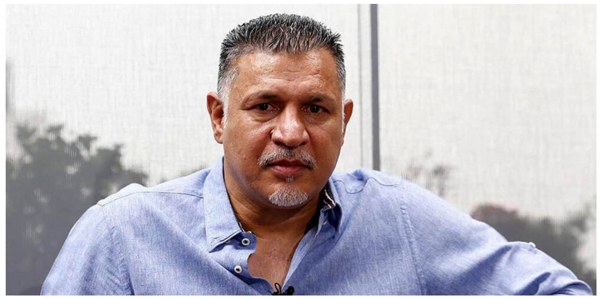 Iranian football legend Ali Daei who is an outspoken supporter of the anti-regime protests in Iran