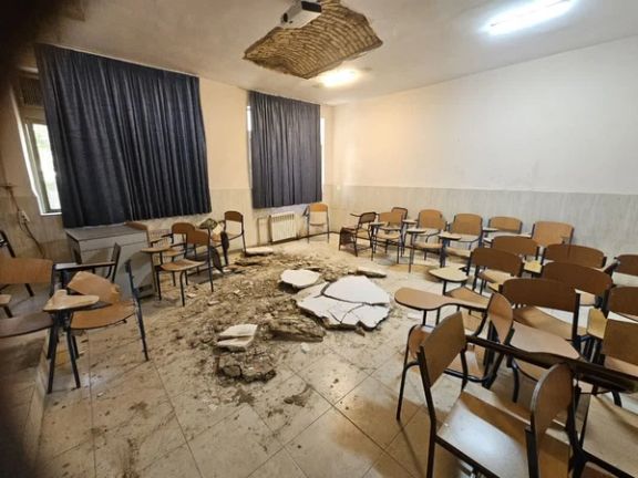 پنج دانشآموز به دلیل ریزش سقف مدرسه قدیمی در اصفهان راهی بیمارستان شدند