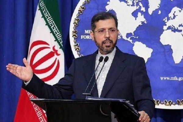 Iran's Foreign Ministry spokesman Saeed Khatibzadeh