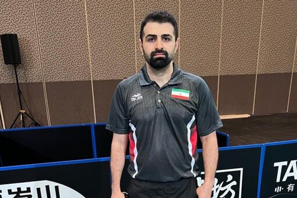 حذف نوشاد عالمیان از مسابقات تنیس روی میز سوئد