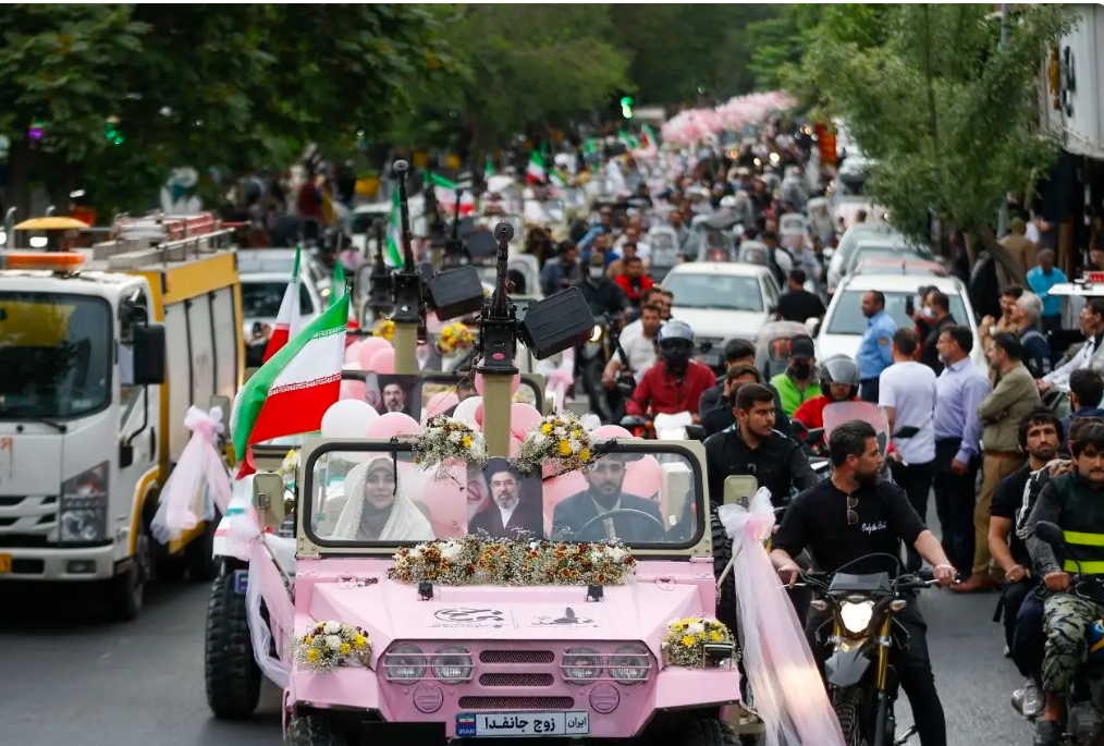 State-backed rallies in Iran add matchmaking stalls to push marriage drive