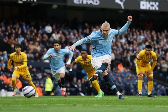 منچسترسیتی ۲-۲ برایتون؛ صدمین تاثیرگذاری هالند در لیگ برتر، پرپر شد