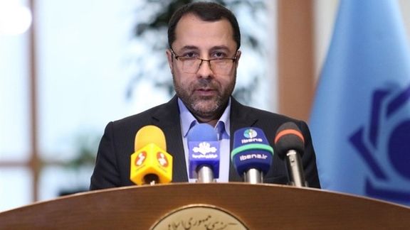Chairman of Iran's central bank, Ali Salehabadi. December 6, 2021