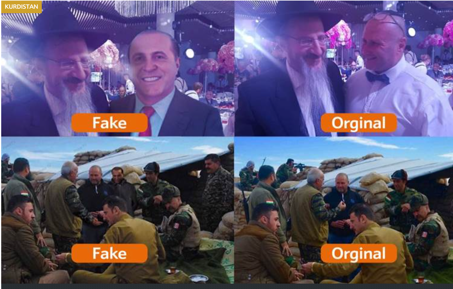 نمونه‌هایی از دروغ‌رسانی رسانه‌های حکومت در توجیه حمله به اربیل