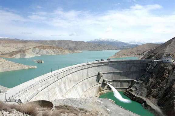 A dam near the Iranian capital Tehran