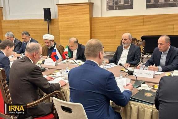 Ali-Akbar Ahmadian meeting with the Russian security council. Jan. 24, 2024