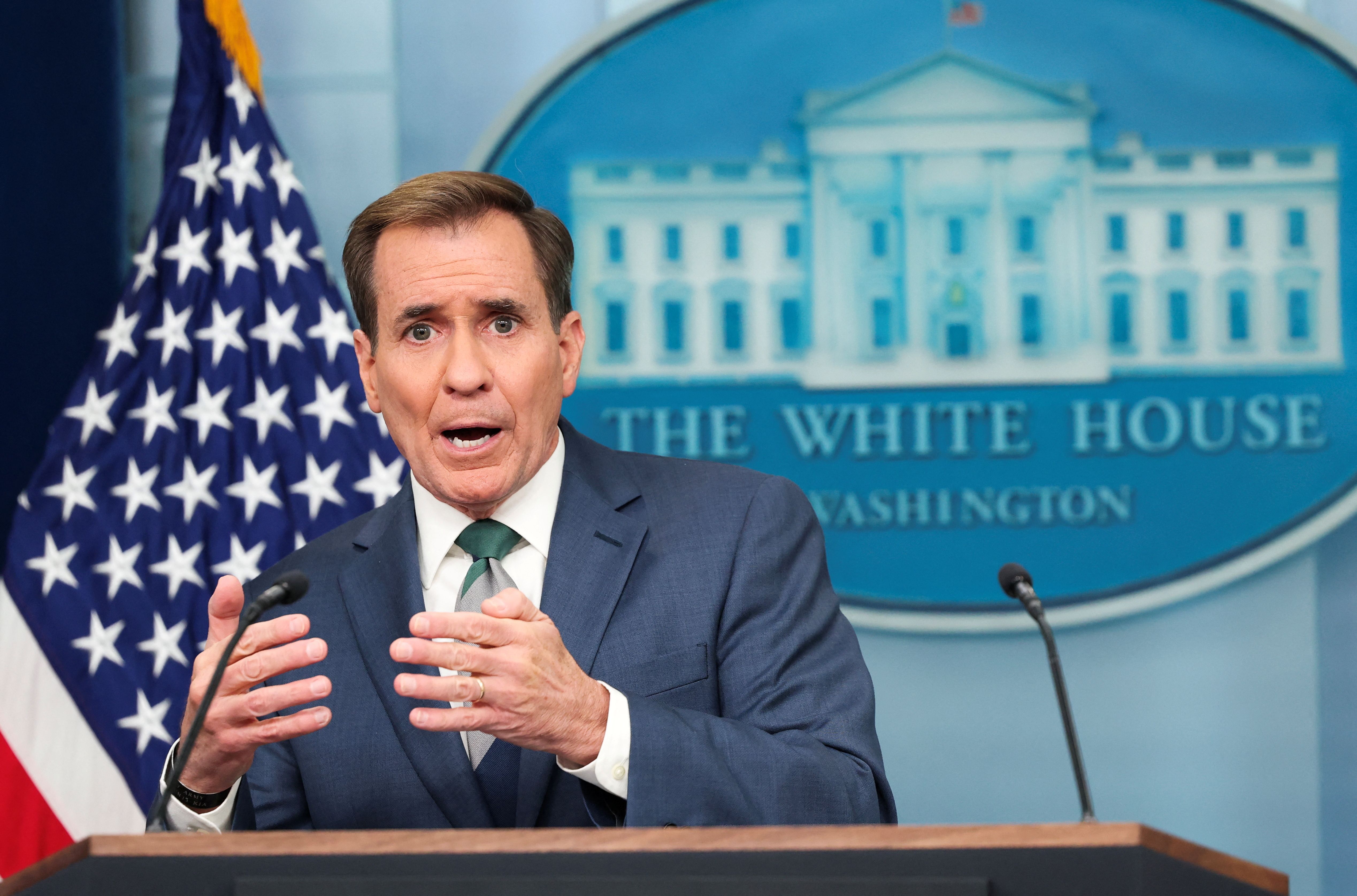 جان کربی، سخنگوی شورای امنیت ملی کاخ سفید