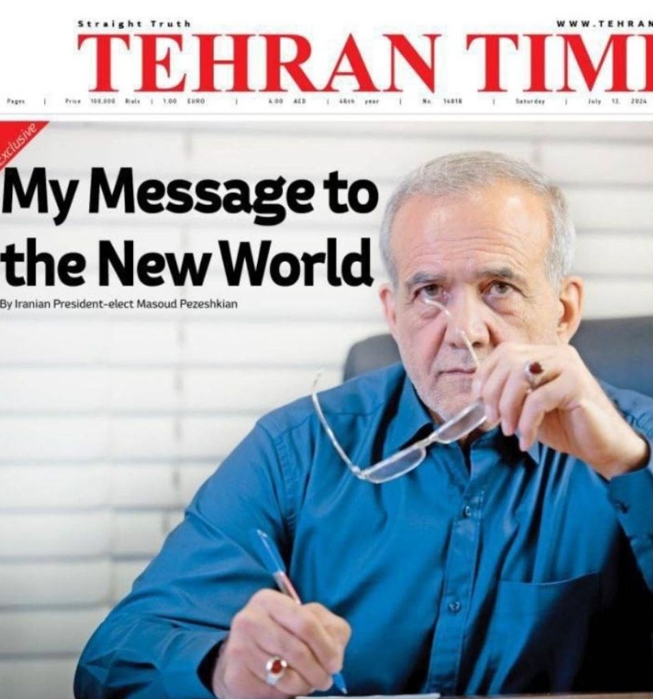 Iran's president-elect embraces East and attacks West in ‘message to new world’