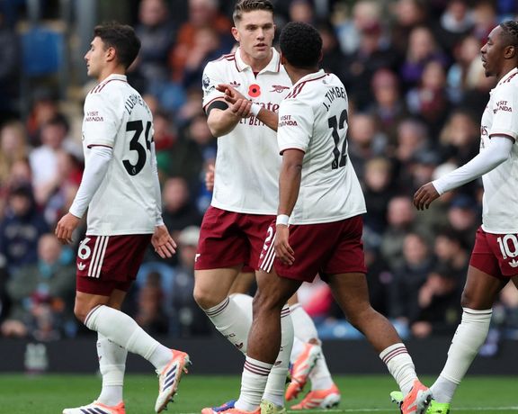 برنلی ۰-۲ آرسنال؛ تداوم صدرنشینی توپچیها با پنجمین برد پیاپی