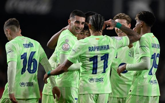 والنسیا ۰-۵ بارسلونا؛ درندهخو مثل بارسلونای هانسی فلیک